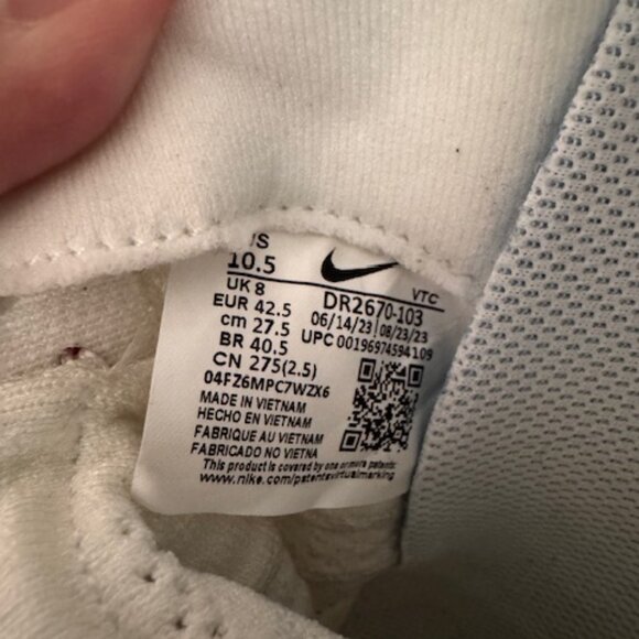 Nike ReactX Infinity Run 4 Running - Size 10.5 Womens, 9 Men - Picture 5 of 5